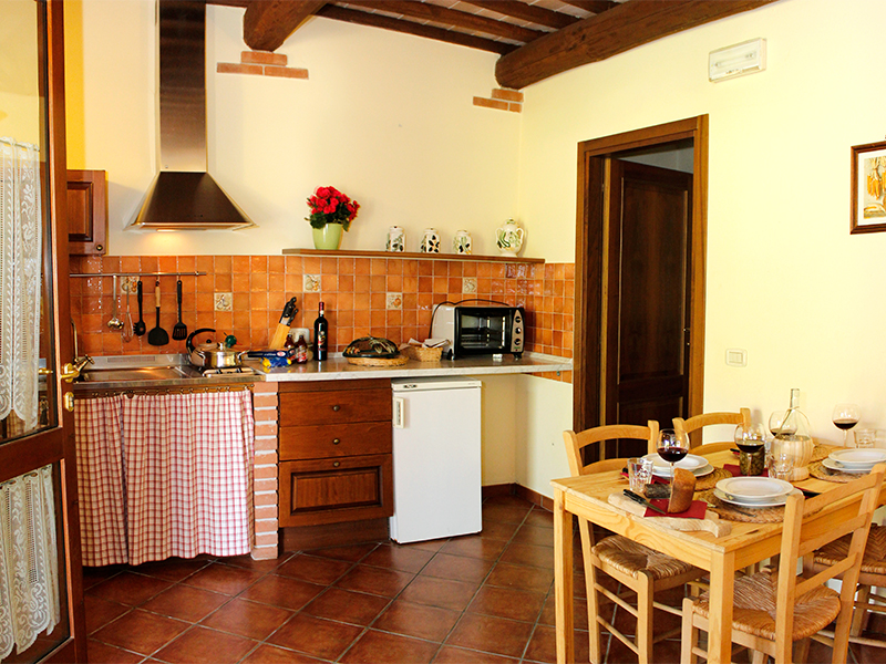 gli appartamenti dell'agriturismo maremma mare il Gaggiolo2